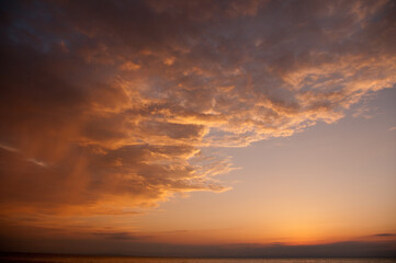 Obraz premium 夕刻の雲