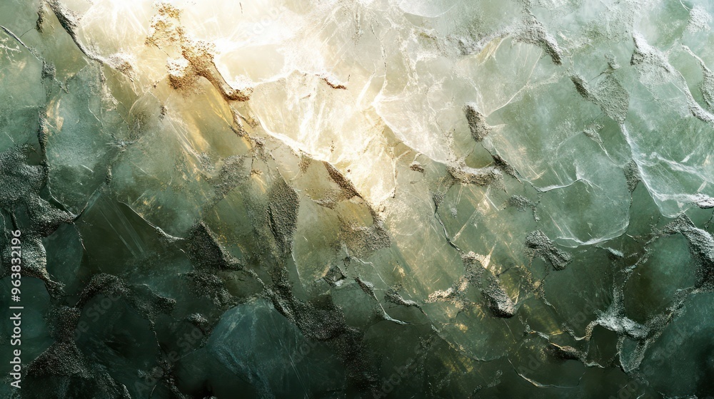 Aufkleber a piece of art with a lot of texture and a lot of white. it looks like a piece of ice or a rock