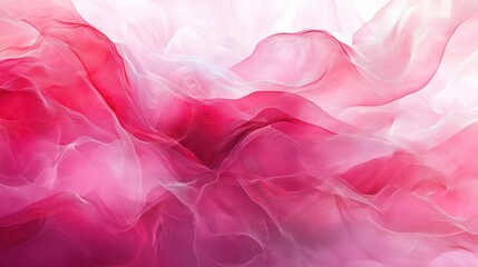 Fototapeta premium A pink and white background with a pink and white line. The line is curvy and has a lot of detail