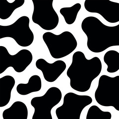 Cow print pattern animal seamless. Cow skin abstract for printing, cutting, stickers, stencils, web, cover, wall stickers, home decorate and more.