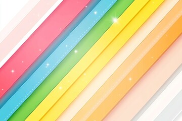 Obraz premium Sci fi neural networks brain activity and bio tech anatomy colorful diagonal lines in a clean design representing simplicity and vibrancy in modern abstract digital art