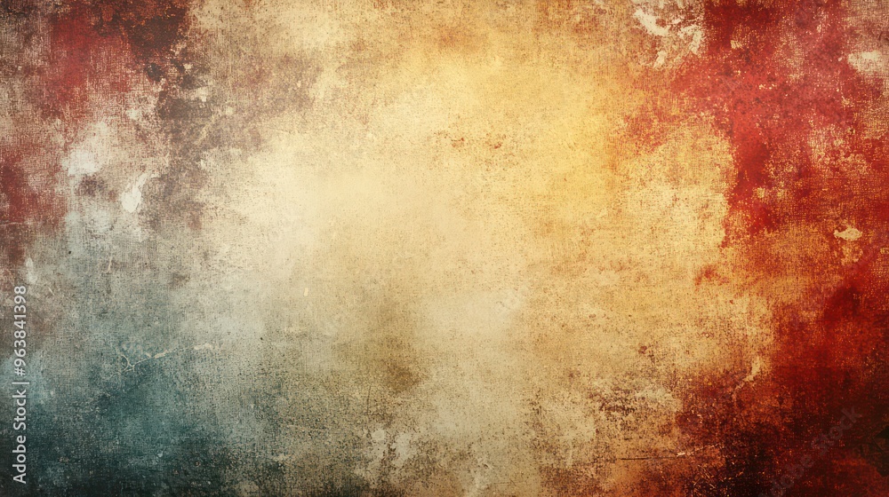 Aufkleber a blurry, colorful background with a red and blue swirl. the background is a mix of colors and textu