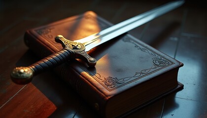 Bible and sword