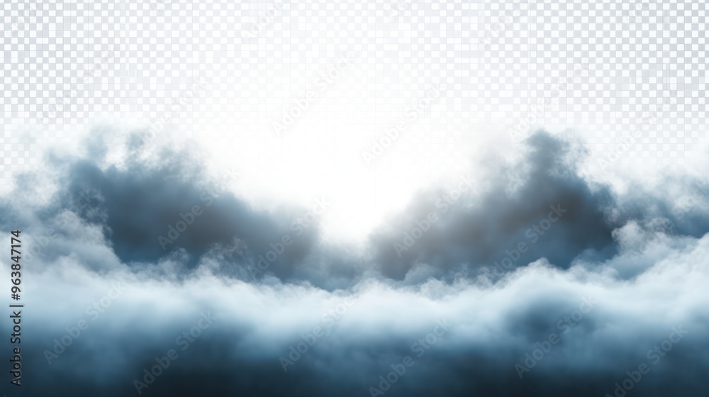 Poster the sky is filled with dark clouds, and the sun is barely visible. scene is somber and foreboding