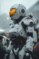 mecha suit soldier