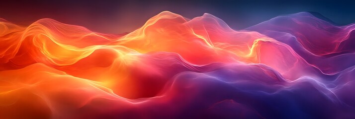 Obraz premium Captivating Fluid Swirls in a Vibrant Abstract Background