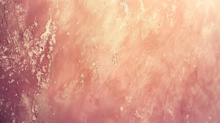 Fototapeta premium Frozen water drops on beige wall surface. Abstract background and texture for design.