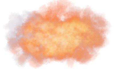 Transparent watercolor texture overlay effect. Paint stain watercolor with grain and noise texture overlay. Grungy watercolor texture. Png file