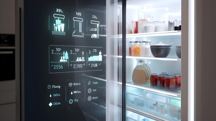 IoT Powered Smart Refrigerator Tracking Food Inventory and Dates