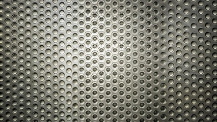 Metal background with an old dot pattern design