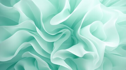 Obraz premium Abstract Mint Green Fabric Texture Background