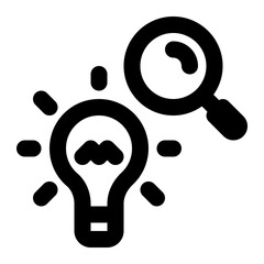 concept review, research, analysis, review, idea, concept, discovery outline icon