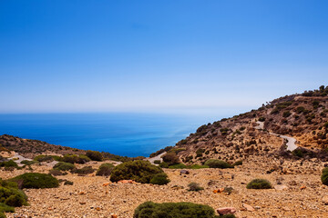 mediteranian landscape background