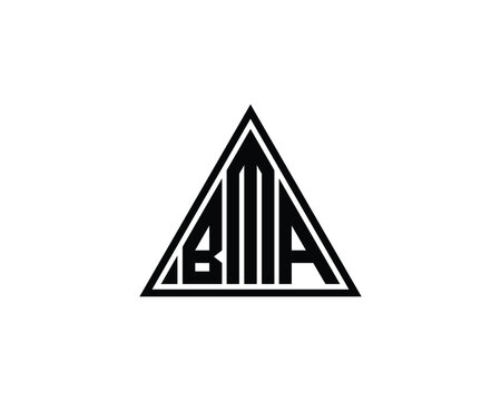 BMA logo design vector template. BMA