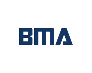 BMA logo design vector template. BMA