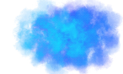 Transparent watercolor texture overlay effect. Paint stain watercolor with grain and noise texture overlay. Grungy watercolor texture smoke dust overlay. Png file