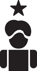human icon, person vector, social community, avatar