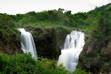 waterfall landscape view