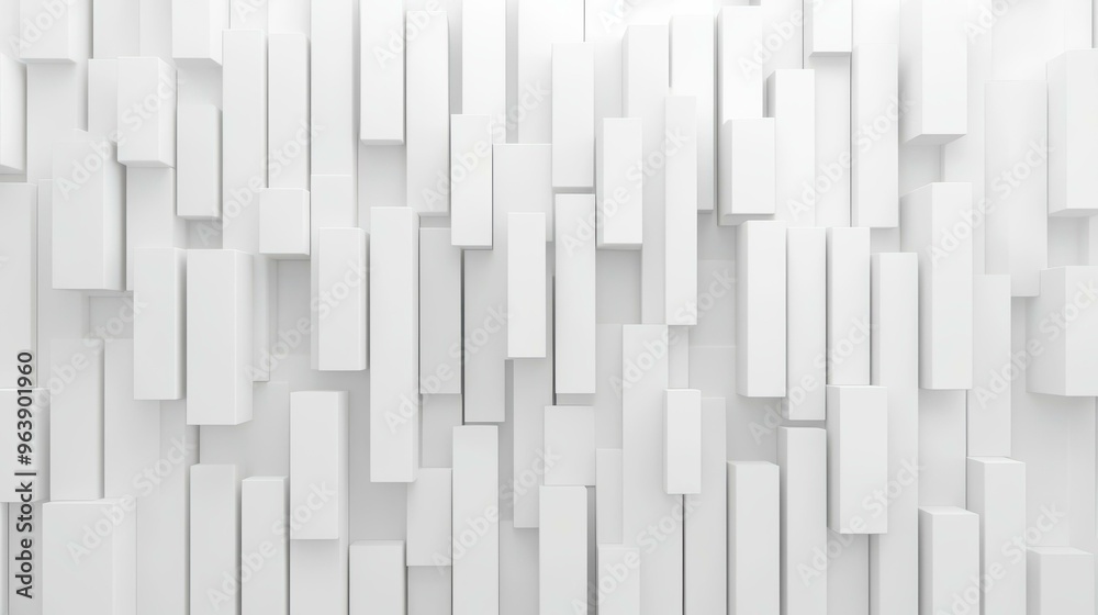 Wall mural A minimalist, geometrical background in ultra HD with soft, subtle tones ideal for modern design projects.