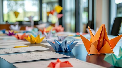 Business Team building  creativity  activities Creative Puzzle Challenge A group puzzle made of unique pieces representing different ideas