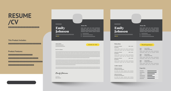 Clean, Modern and Professional CV/Resume Templates