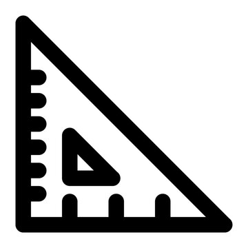 recommend clip art: ruler, triangle, measure, trigonometry, math, mathematic outline icon