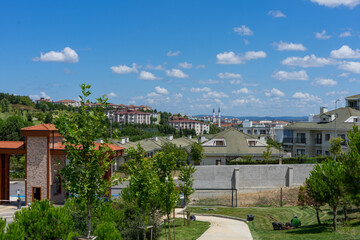 Obraz premium view of the city