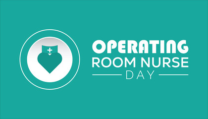 Operating Room Nurse day is observed every year on November 14. Medical Healthcare Awareness concept. background, placard, banner template Vector illustration design.