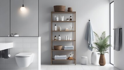 modern bathroom interior