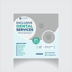 professional dental social media post