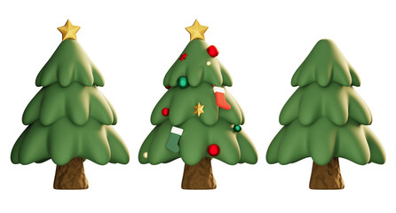 Christmas Tree 3D graphic image