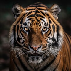 Naklejka premium portrait of a tiger