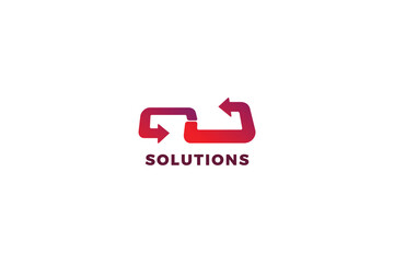 Letter S creative minimal coding modern technological business logo
