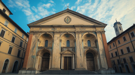 Fototapeta premium ルネサンス様式の教会