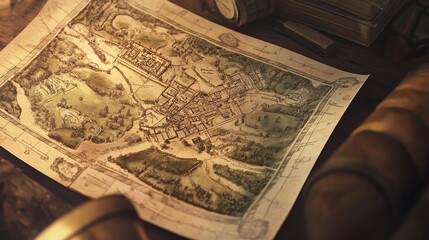 Obraz premium Detailed World Map with Country Borders and Major Cities. A comprehensive and accurate map featuring the world's continents, country borders, and key cities, perfect for geographical education, travel