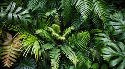 Tropical Leaf Wall
