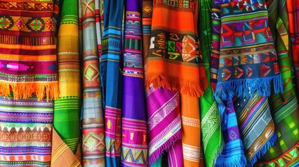 Vibrant Woven Textiles