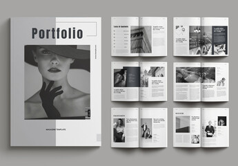 Portfolio Magazine Template