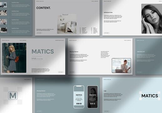 Matics Presntation Template