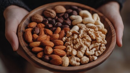 Fototapeta premium Nuts platter