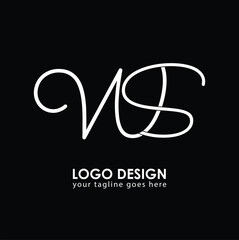 WS WS Logo Design, Creative Minimal Letter WS WS Monogram
