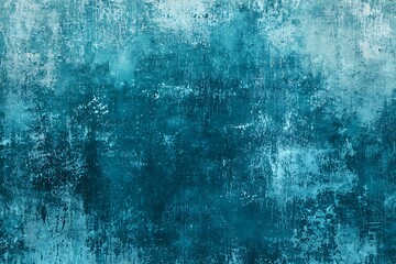 Obraz premium Abstract Turquoise Texture: A Deep Dive into Color and Pattern