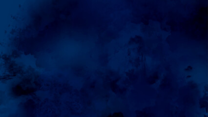 Navy blue watercolor background. Dark blue watercolor grunge texture. Abstract blue background.