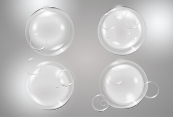 Cosmetic serum, Skin Repair, collagen serum, Cosmetic background, 3D rendering