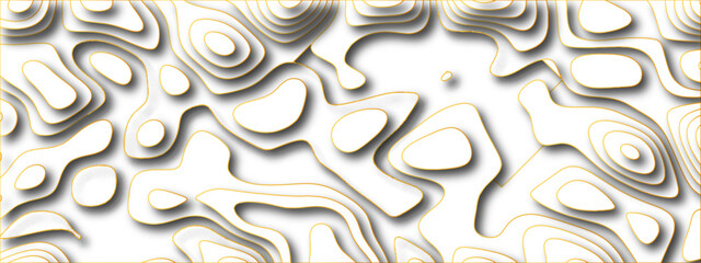 Abstract topographic lines. Topography contour map. Elegant minimalist geometric design. Vector illustration. Pattern modern art. Creative texture background. Luxury decor. Poster web wallpaper.
