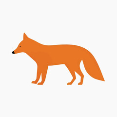Obraz premium rawpixeloffice15_illustration_of_fox__japanese_minimalism_20th__9d56be8f-2ac5-4732-94de-5b69b7c4dfd1-p