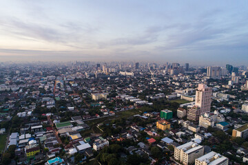 Modern citycondominium and office block building