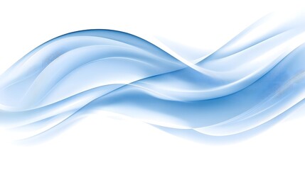Abstract Blue Wave Background   Modern Design  Flowing Lines  Smooth Texture