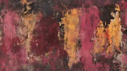 Obraz premium Abstract Red Gold and Black Textured Background