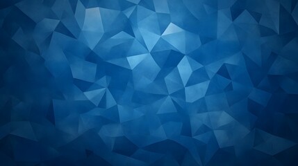 Naklejka premium Abstract Blue Geometric Pattern Background